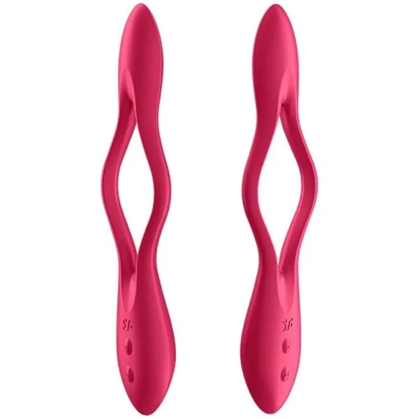 Elastic Joy Multi Vibrator Rot von Satisfyer Vibrator | Fesselliebe.de