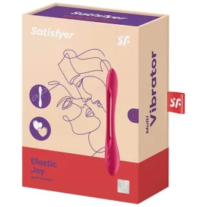 Elastic Joy Multi Vibrator Rot von Satisfyer Vibrator