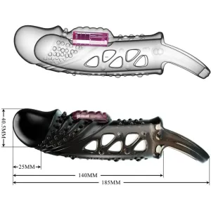Cecelia Schwarze Penishülse von Pretty Love