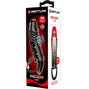 Cecelia Schwarze Penishülse von Pretty Love