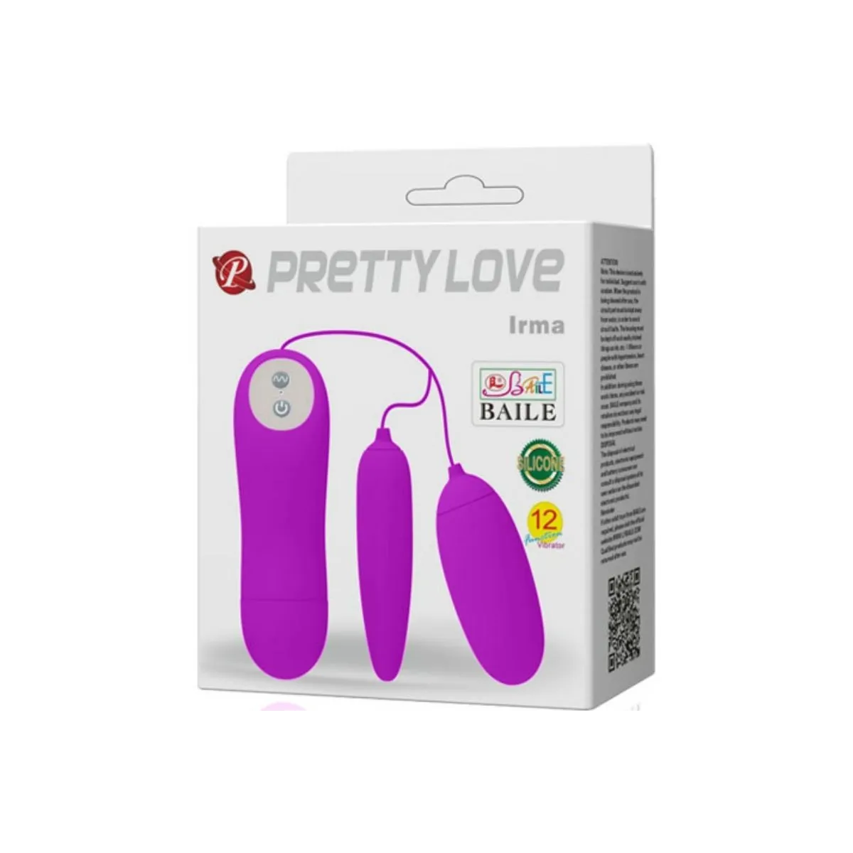 Irma Doppelvibrierendes Ei von Pretty Love Flirtation | Fesselliebe.de