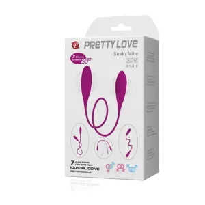 Snaky Deluxe Vibrator 7 V von Pretty Love Smart