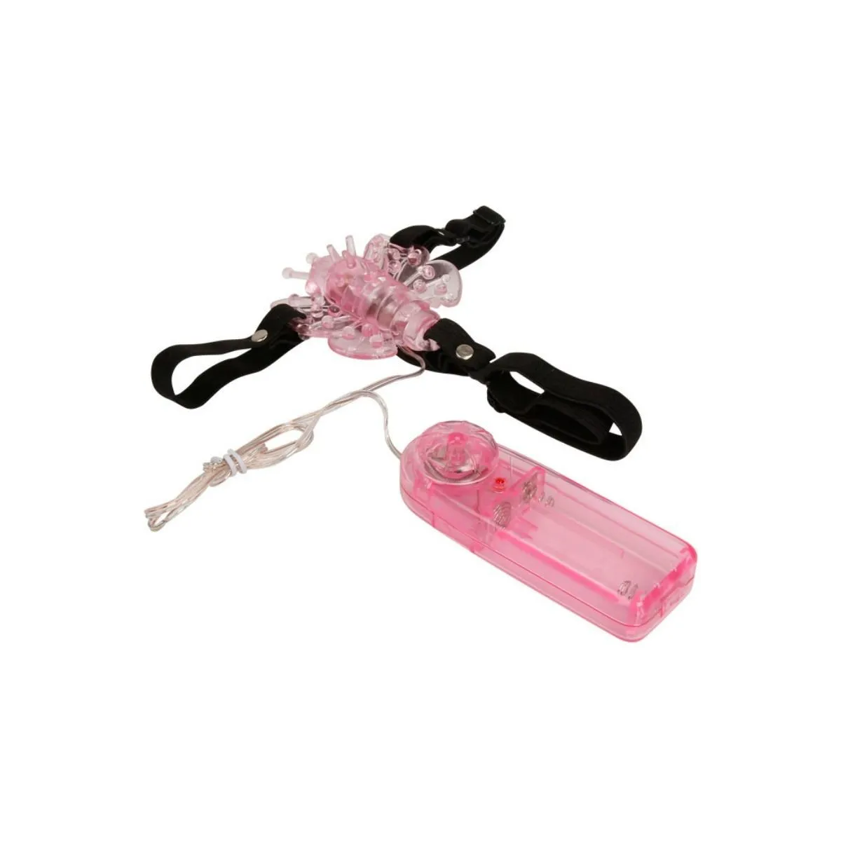 Gurt mit Vibrierendem Schmetterling mit Mehreren Geschwindigkeiten von Baile Stimulating | Fesselliebe.de