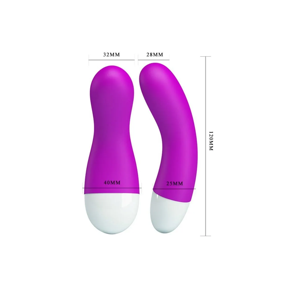 Ian G-Punkt Stimulator von Pretty Love C-Type | Fesselliebe.de