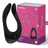 Partner Multifun 2 Schwarz von Satisfyer Partner | Fesselliebe.de