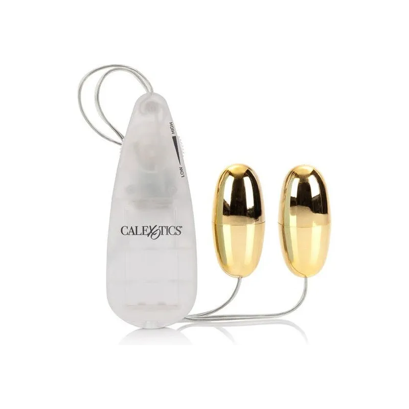 Vibrierende Kugeln Gold Duo von Calexotics | Fesselliebe.de