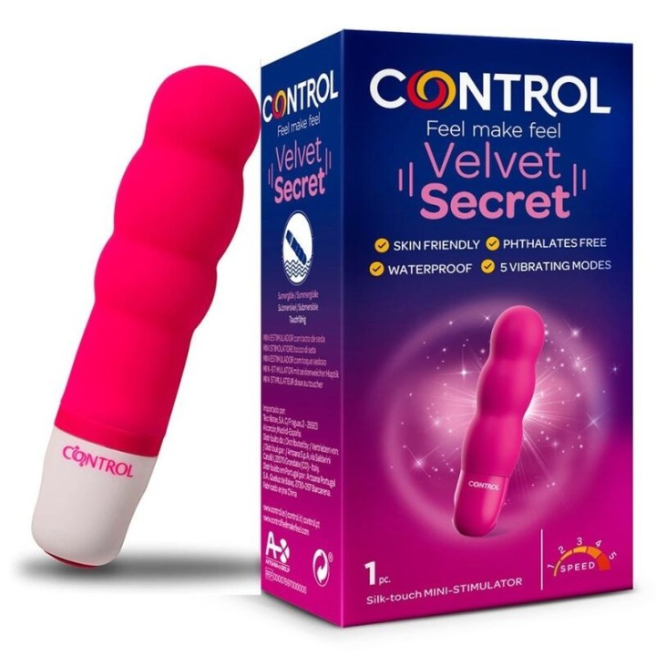 Velvet Secret Mini-Stimulator von Control Toys | Fesselliebe.de