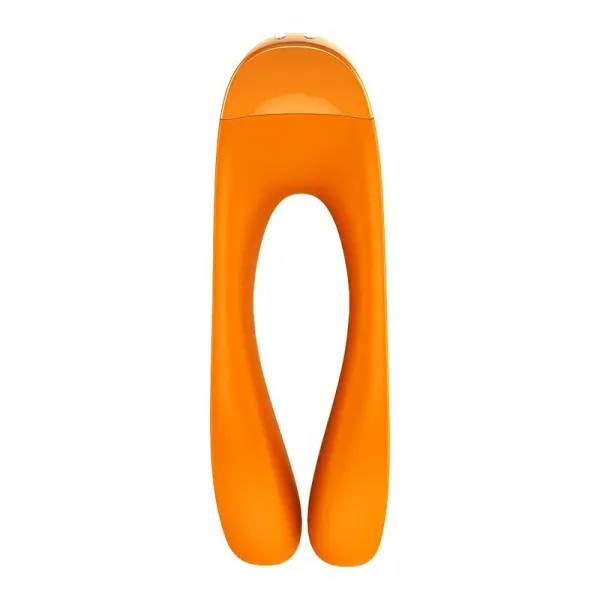 Candy Cane Fingervibrator Orange von Satisfyer Vibrator | Fesselliebe.de