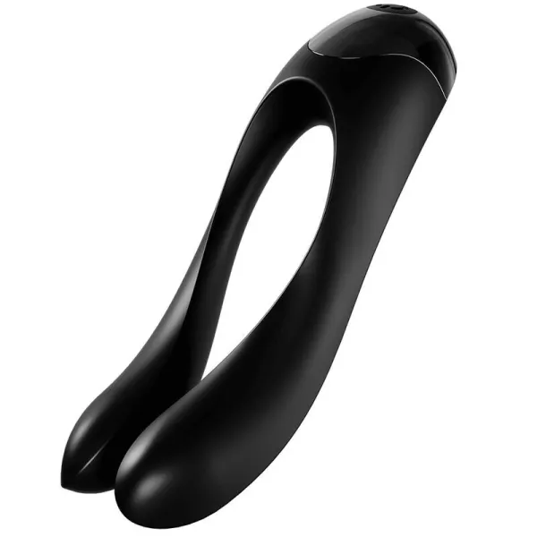 Candy Cane Fingervibrator Schwarz von Satisfyer Vibrator | Fesselliebe.de