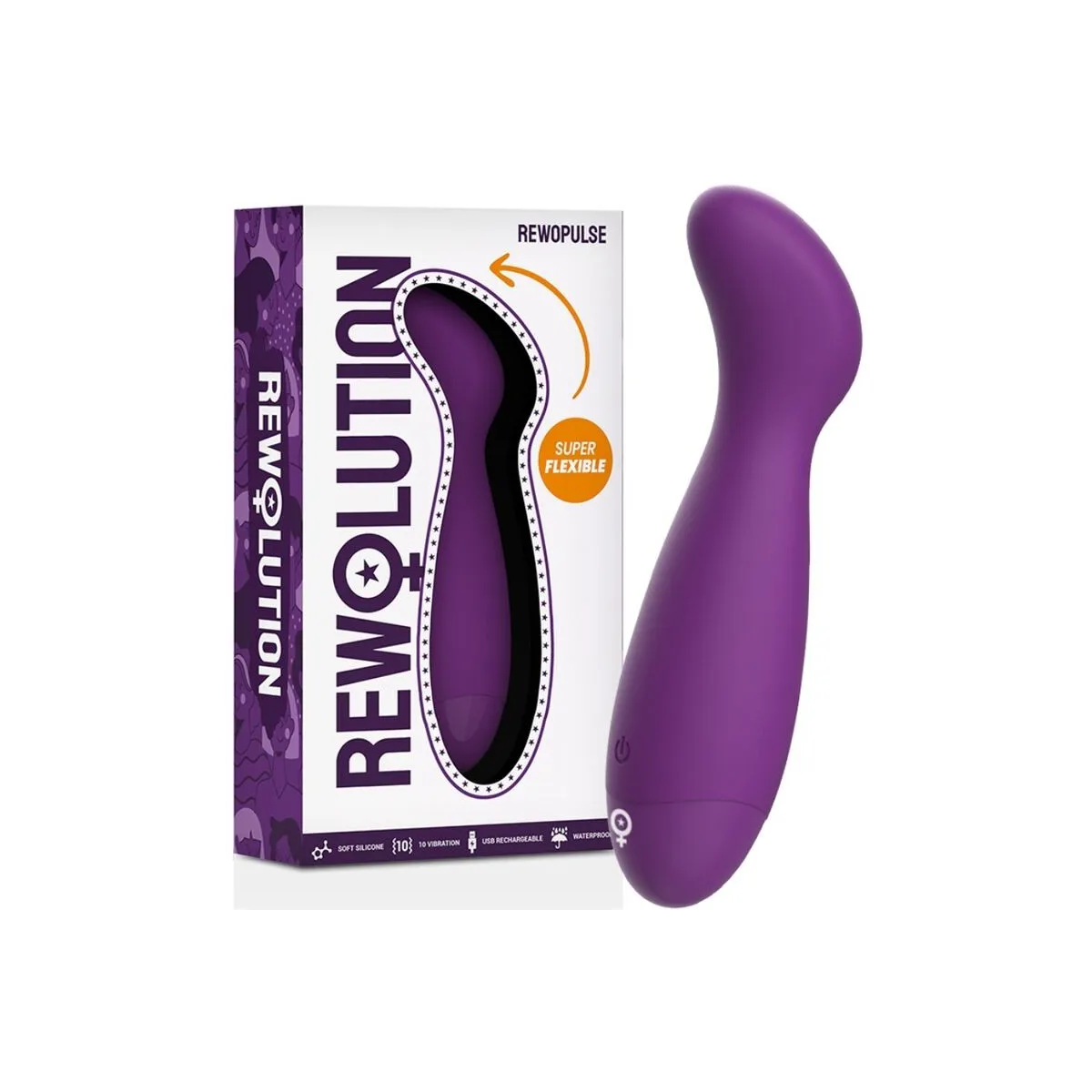Rewopulse Flexibler Vibrator G-Punkt-Stimulator von Rewolution | Fesselliebe.de