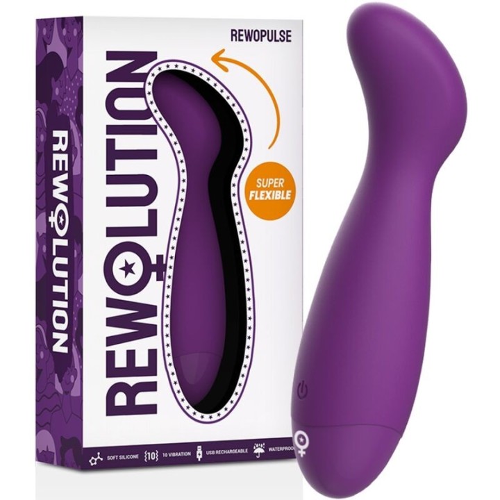 Rewopulse Flexibler Vibrator G-Punkt-Stimulator von Rewolution | Fesselliebe.de