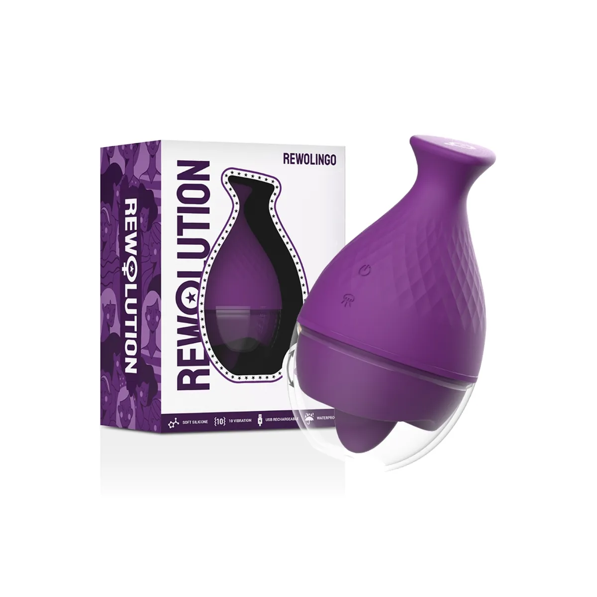 Rewolingo Vibrator mit Zunge von Rewolution | Fesselliebe.de