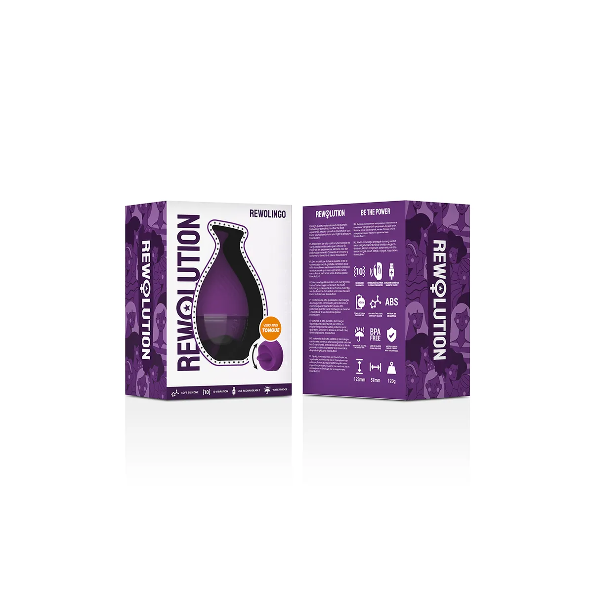 Rewolingo Vibrator mit Zunge von Rewolution | Fesselliebe.de