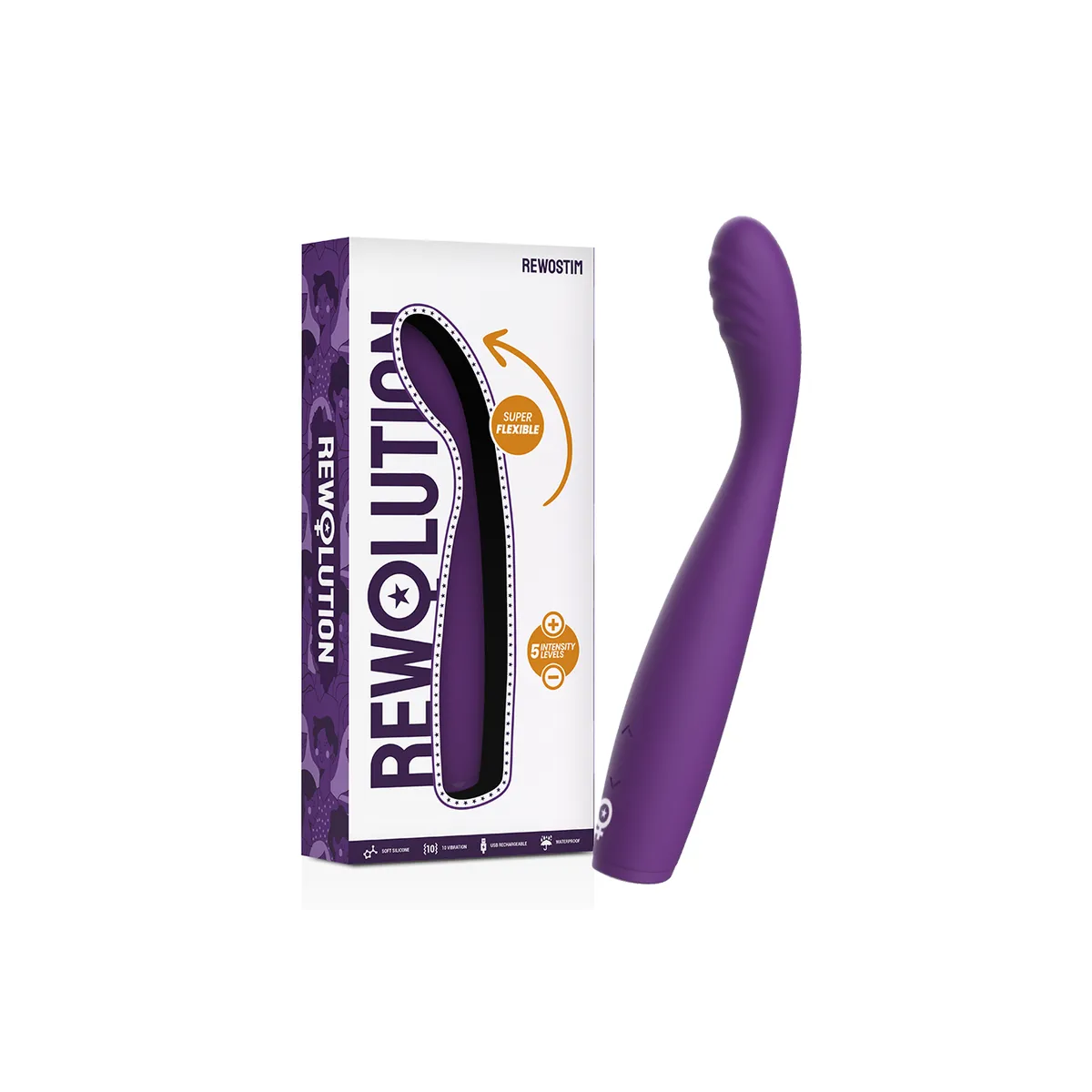 Rewostim Flexibler Vibrator von Rewolution | Fesselliebe.de