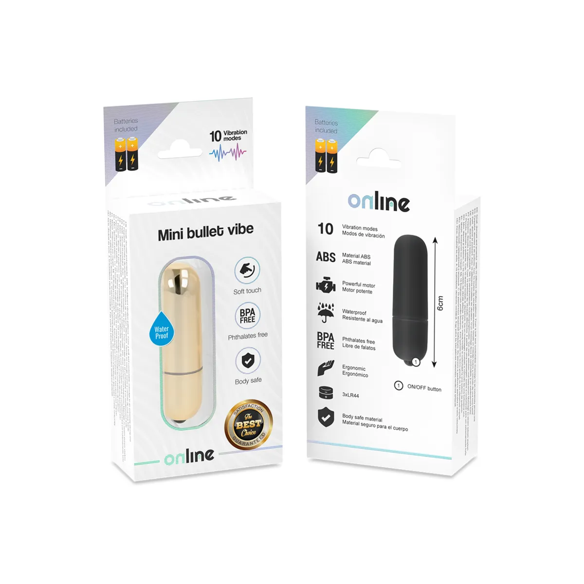 Mini Goldene Vibrationskugel von Online | Fesselliebe.de