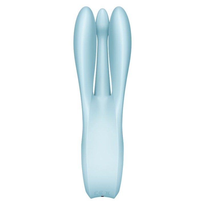 Threesome 1 Vibrator Blau von Satisfyer Vibrator | Fesselliebe.de