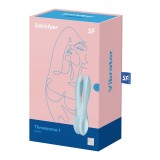 Threesome 1 Vibrator Blau von Satisfyer Vibrator | Fesselliebe.de