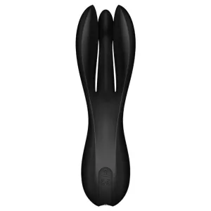 Threesome 2 Vibrator Schwarz von Satisfyer Vibrator | Fesselliebe.de