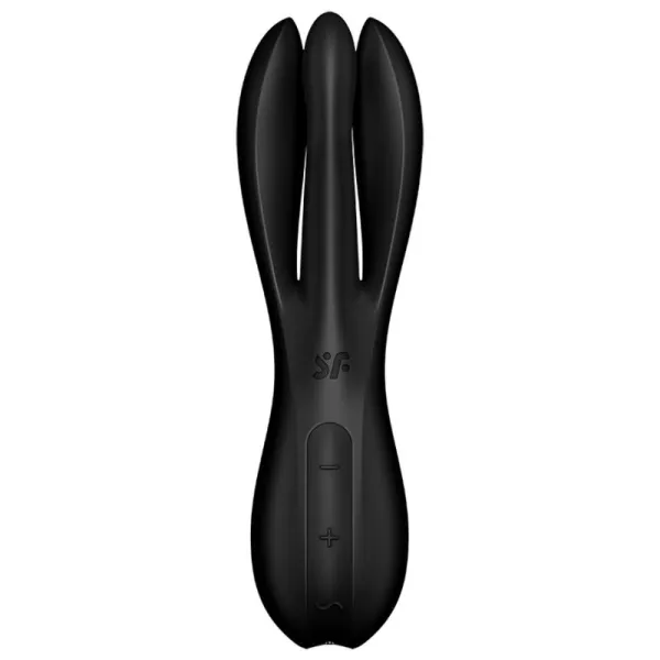 Threesome 2 Vibrator Schwarz von Satisfyer Vibrator | Fesselliebe.de