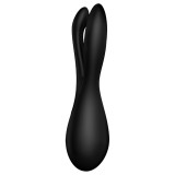 Threesome 2 Vibrator Schwarz von Satisfyer Vibrator | Fesselliebe.de