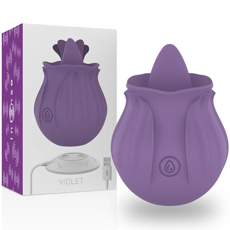 Violett Cl Toris Stimulator 10 Vibrationen Flieder von Intense Fun | Fesselliebe.de