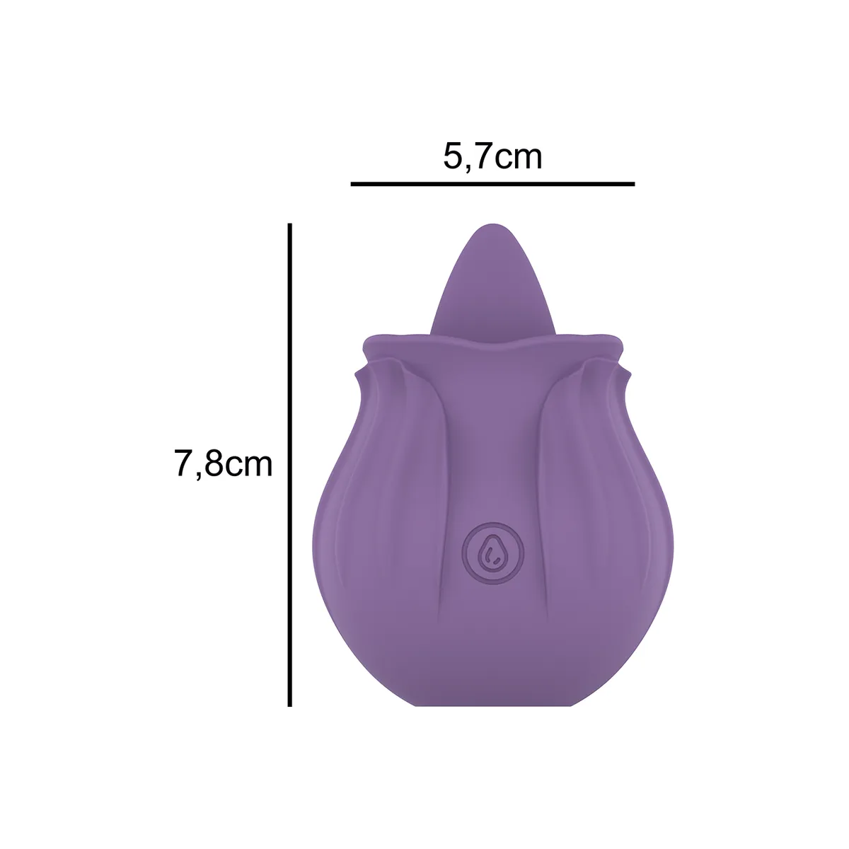 Violett Cl Toris Stimulator 10 Vibrationen Flieder von Intense Fun | Fesselliebe.de