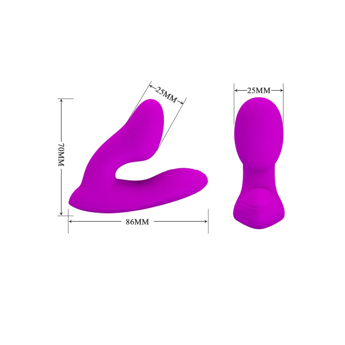 Melvin Klitorismassager mit Fernbedienung von Pretty Love | Fesselliebe.de