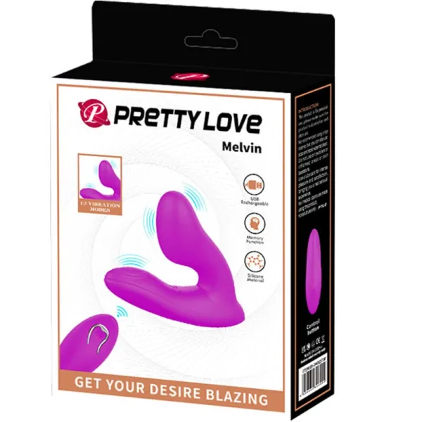 Melvin Klitorismassager mit Fernbedienung von Pretty Love | Fesselliebe.de