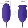 Daisy Youth Violet wiederaufladbarer Vibrator-Stimulator von Pretty Love Youth