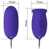 Daisy Youth Violet wiederaufladbarer Vibrator-Stimulator von Pretty Love Youth | Fesselliebe.de