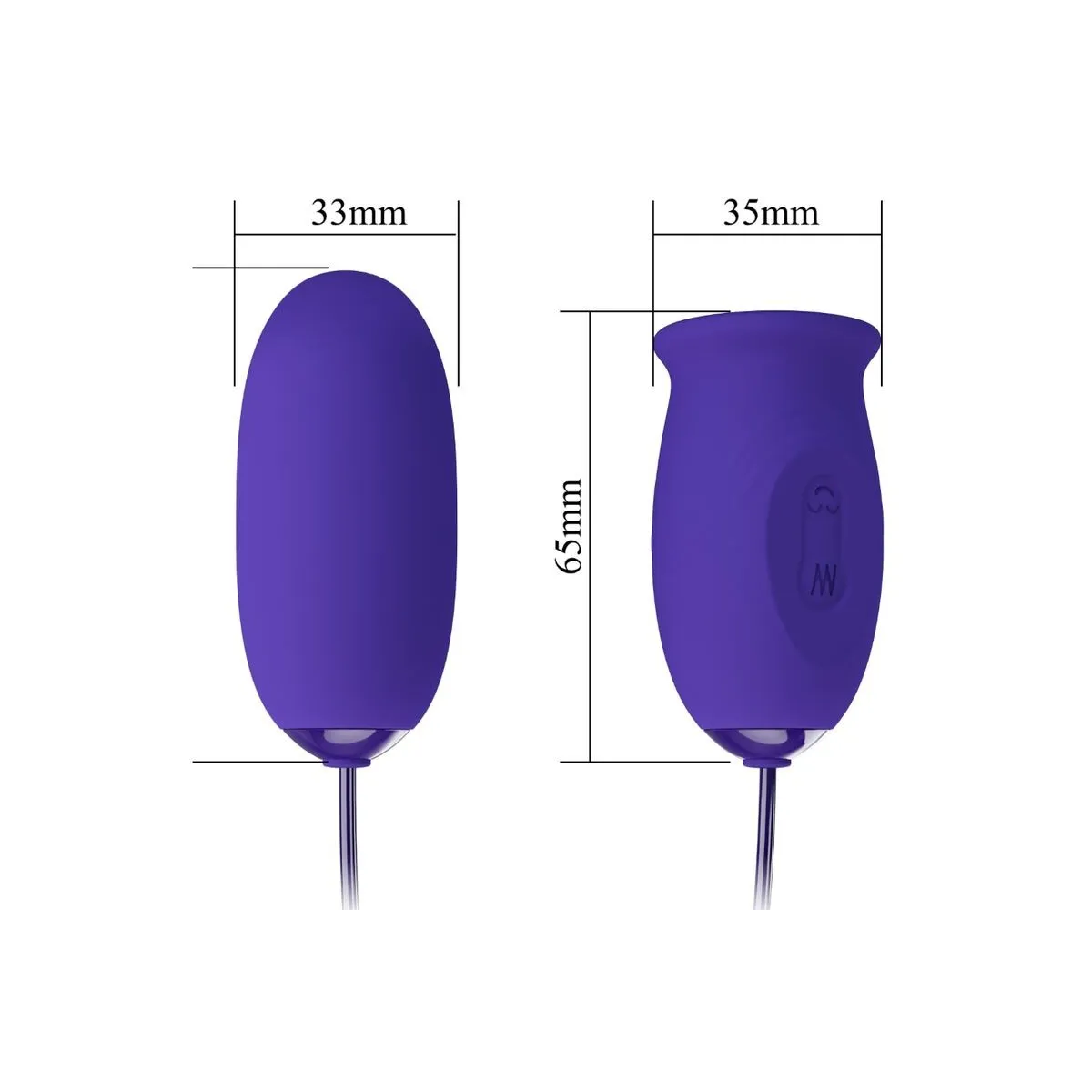 Daisy Youth Violet wiederaufladbarer Vibrator-Stimulator von Pretty Love Youth | Fesselliebe.de