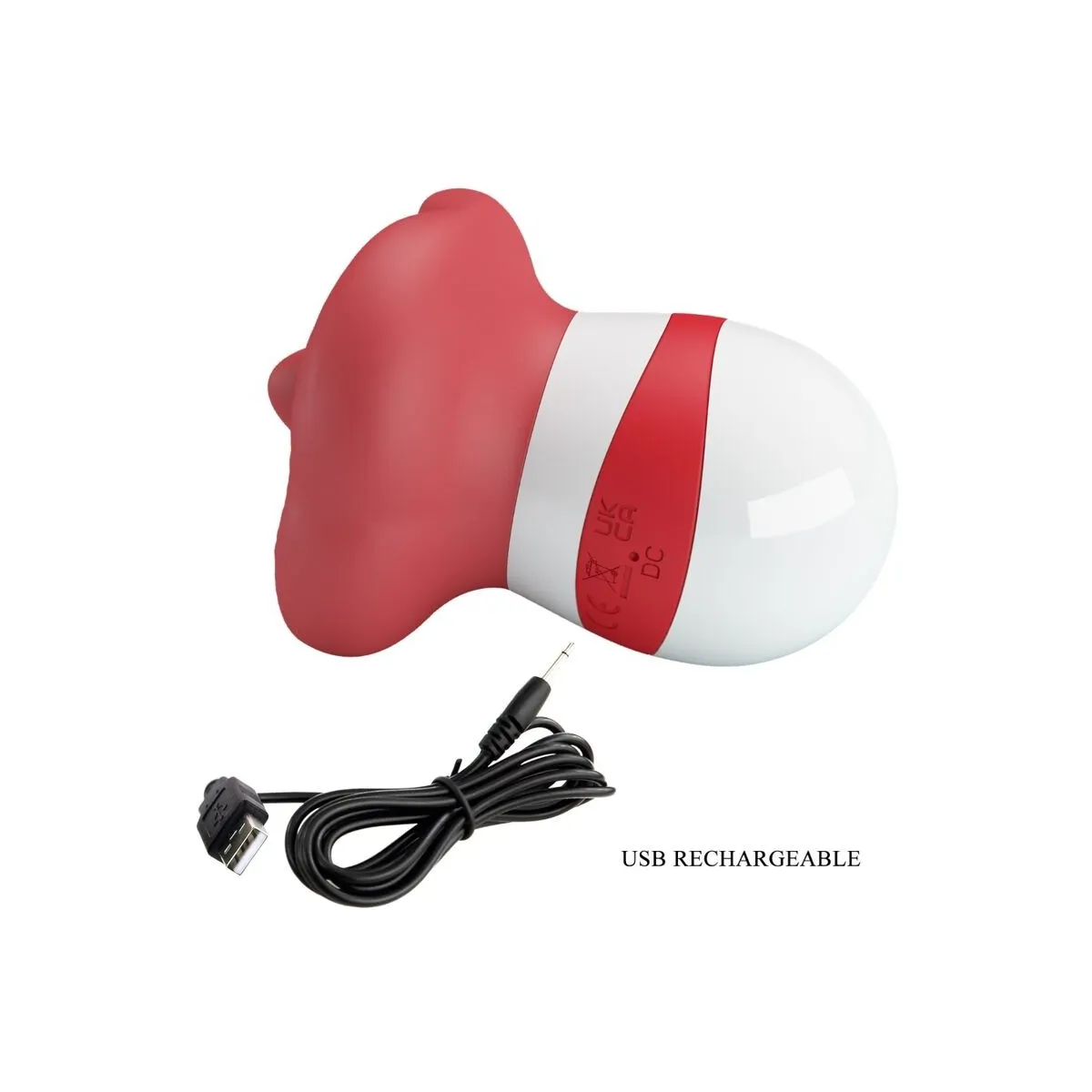 Mina Zungenstimulator Hellrot von Pretty Love Flirtation | Fesselliebe.de