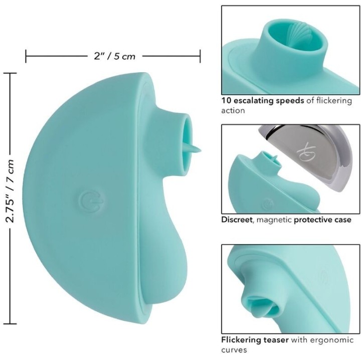 Ovation Rave Stimulator Aqua Green von Calexotics | Fesselliebe.de