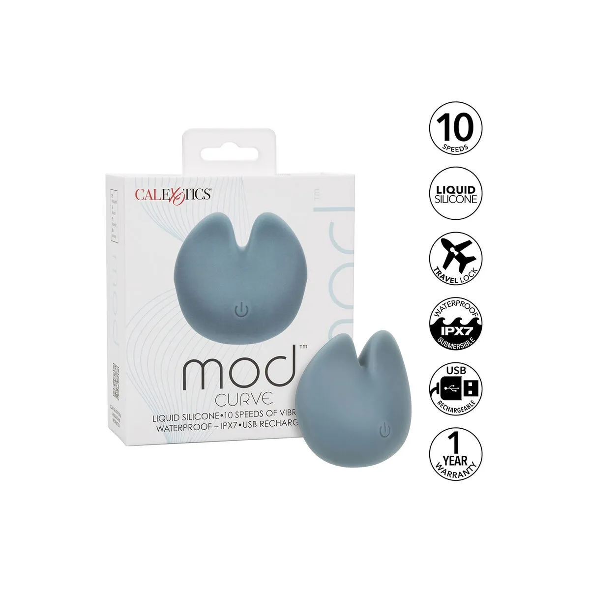 Mod Curve Stimulator Blau von Calexotics | Fesselliebe.de
