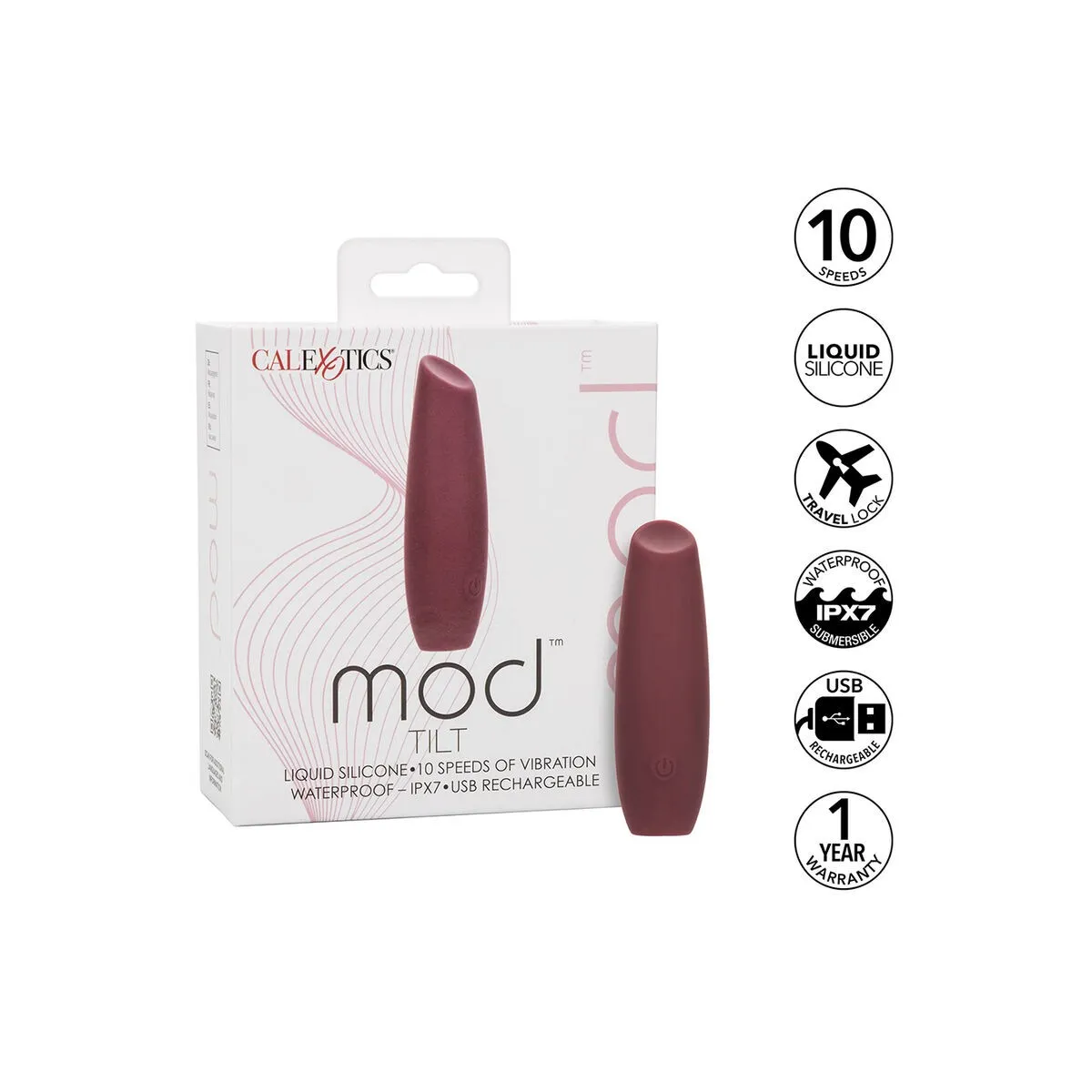 Mod Tilt Stimulator Rot von Calexotics | Fesselliebe.de