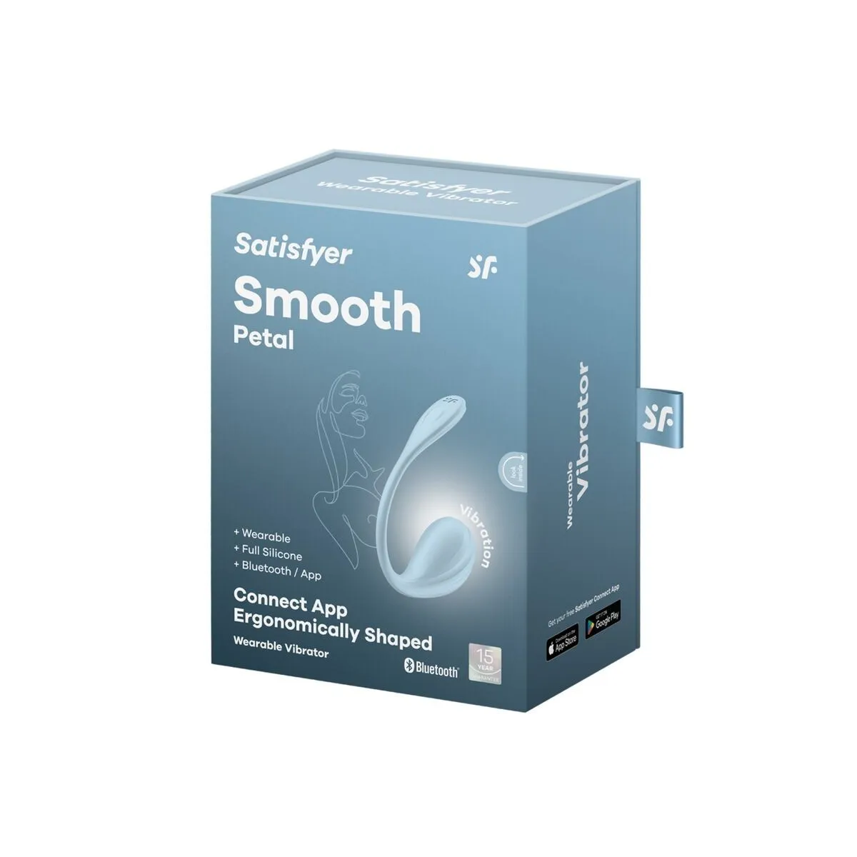 Smooth Petal G-Point Stimulator Himmelblau Kostenlose App von Satisfyer Partner | Fesselliebe.de