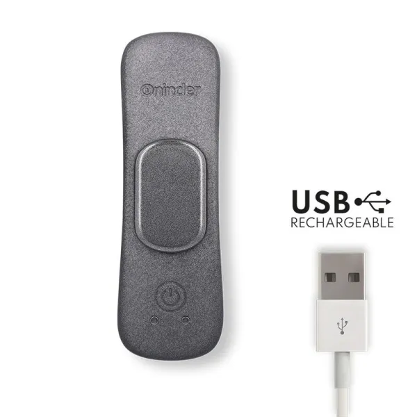 Manila Panty wiederaufladbarer Vibrator 9 Geschwindigkeiten 9,6 cm X 2,6 cm - Kostenlose App von Oninder | Fesselliebe.de