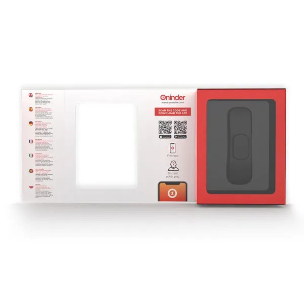 Manila Panty wiederaufladbarer Vibrator 9 Geschwindigkeiten 9,6 cm X 2,6 cm - Kostenlose App von Oninder | Fesselliebe.de