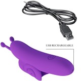 Snail Leistungsstarker Lila Fingerstimulator von Pretty Love | Fesselliebe.de