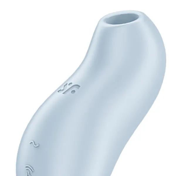 Pocket Pro 1 Klitoris-Stimulator Hellblau von Satisfyer Air Pulse | Fesselliebe.de