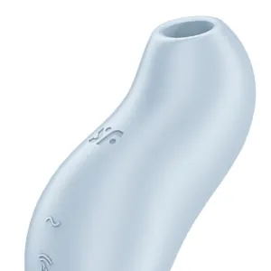 Pocket Pro 1 Klitoris-Stimulator Hellblau von Satisfyer Air Pulse