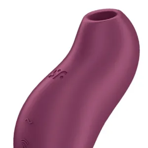 Pocket Pro 1 Klitoris-Stimulator Granat von Satisfyer Air Pulse