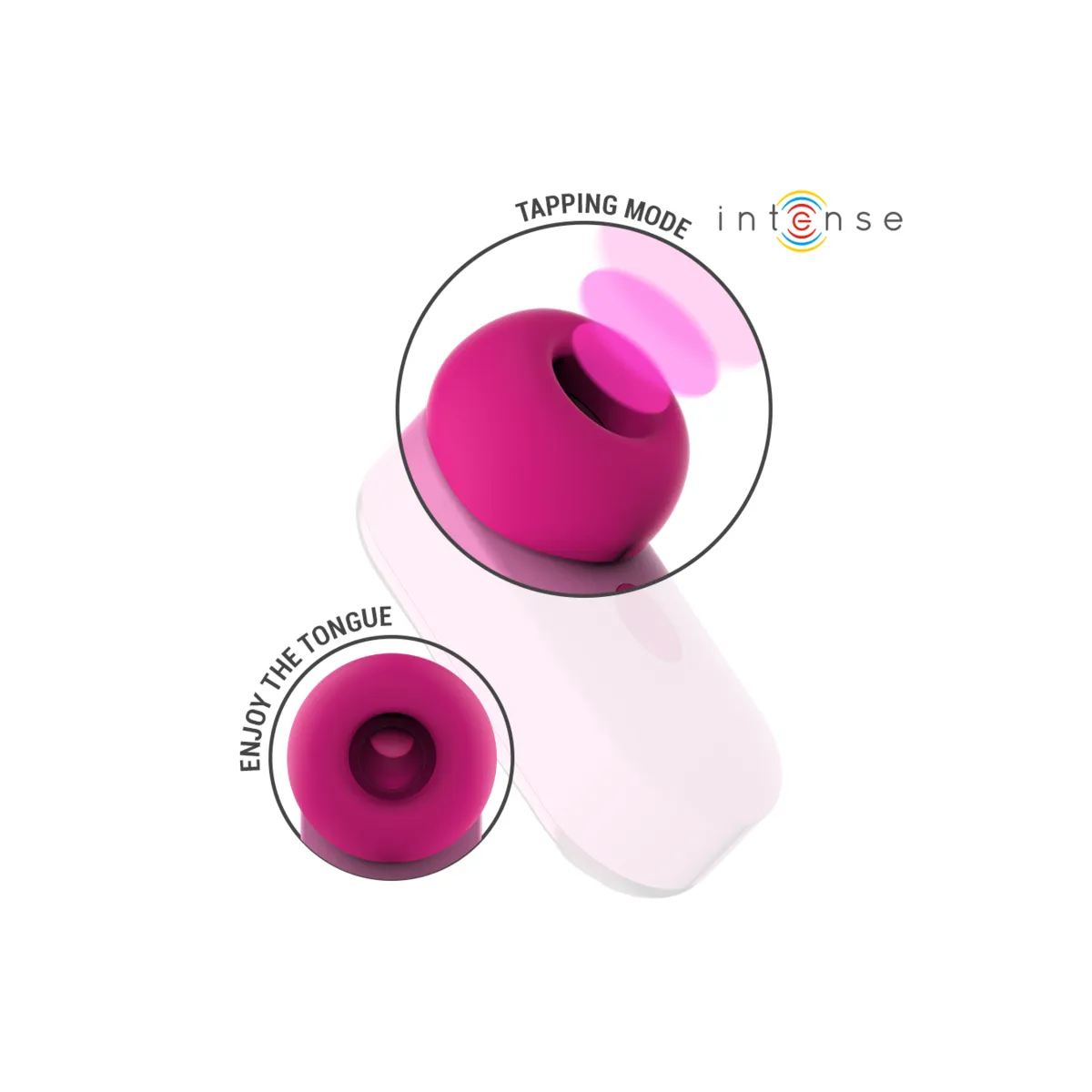 Sabrina Clit Stimulator Rosa von Intense Fun | Fesselliebe.de