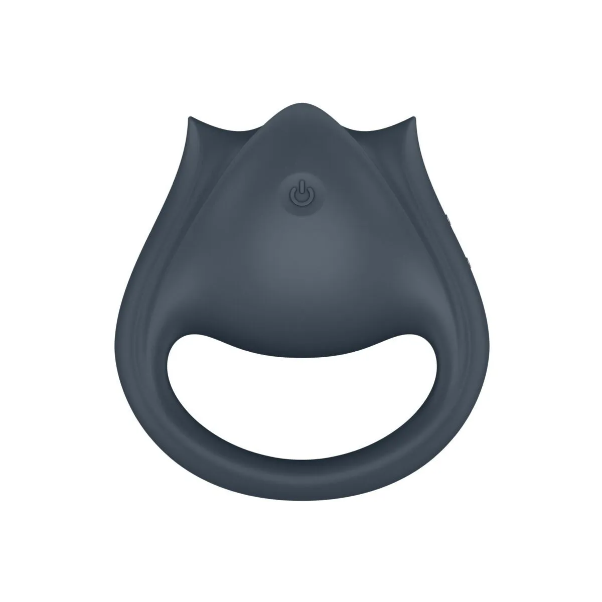 Perfect Pair 2 Multivibrator 2 In 1 Penisring und Fingerstimulator Grau von Satisfyer Partner | Fesselliebe.de