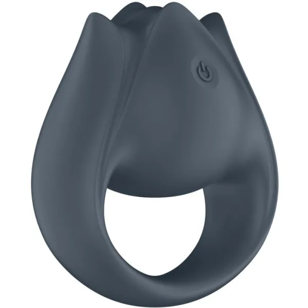 Perfect Pair 2 Multivibrator 2 In 1 Penisring und Fingerstimulator Grau von Satisfyer Partner | Fesselliebe.de