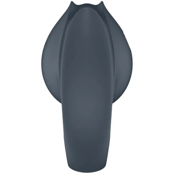 Perfect Pair 2 Multivibrator 2 In 1 Penisring und Fingerstimulator Grau von Satisfyer Partner | Fesselliebe.de