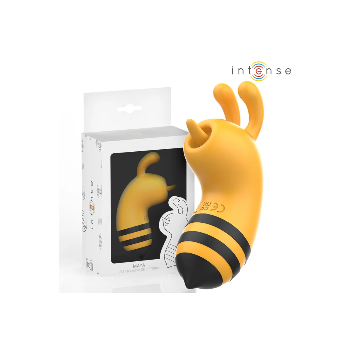 Maya Stimulator mit 360º Rotierender Zunge von Intense Fun | Fesselliebe.de