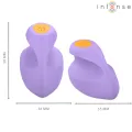 Ursula Stimulator 10 Vibrationen Lila von Intense Fun