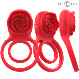 Gail Stimulator Rose 10 Vibrationen Rot mit Fernbedienung von Intense Fun | Fesselliebe.de