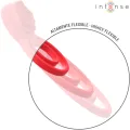 Gail Stimulator Rose 10 Vibrationen Rot mit Fernbedienung von Intense Fun